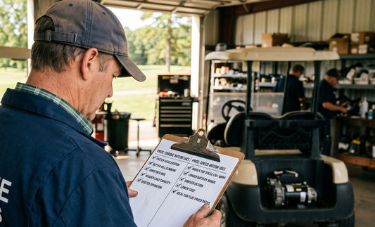 Golf cart torque versus speed explained