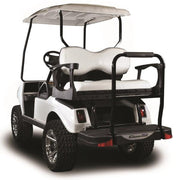 Club Car DS MadJax® Genesis 300 Rear Seat with Deluxe White Seat Cushions (Years 2000-Up)