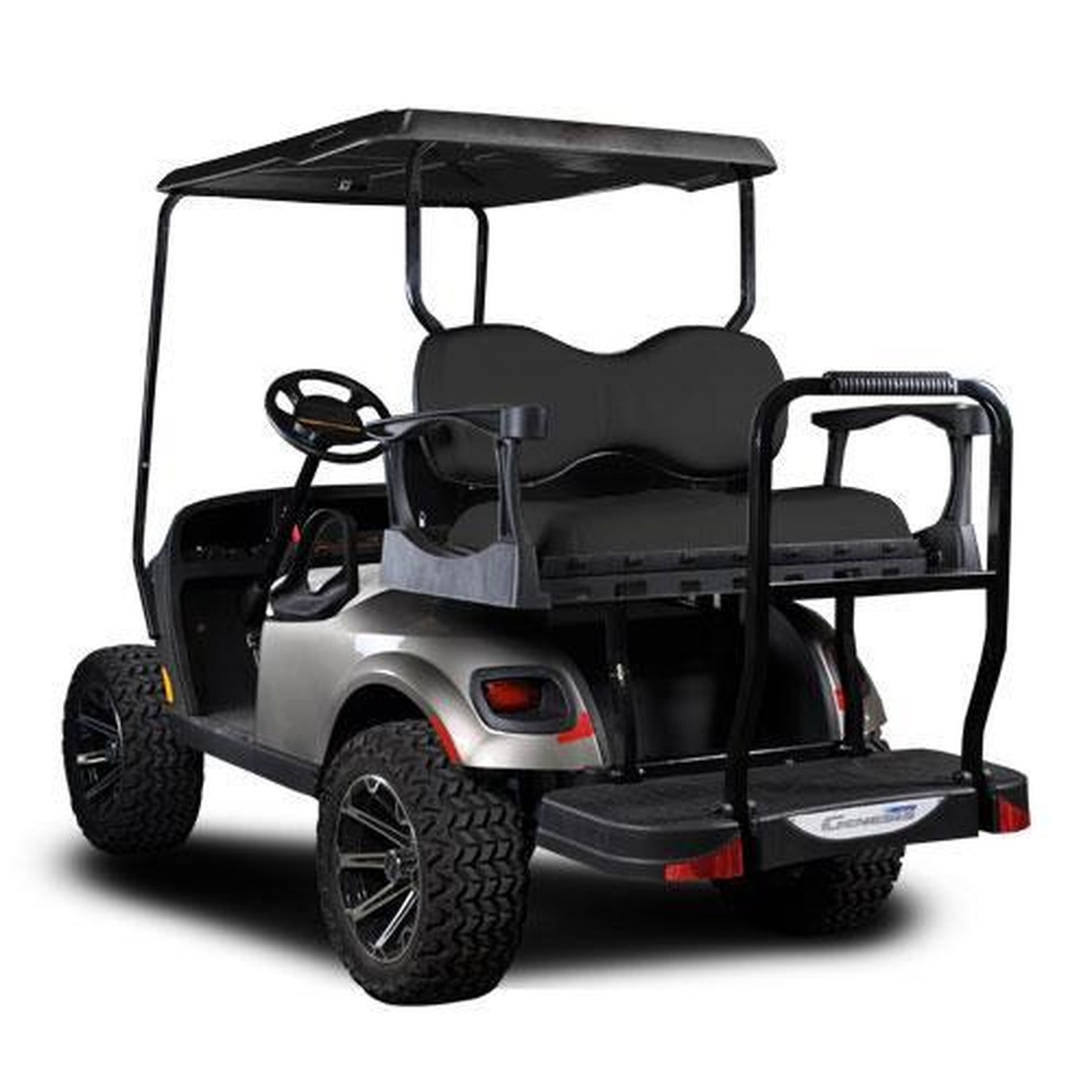 EZGO TXT MadJax® Genesis 300 Rear Seat with Deluxe Black Seat Cushions (Years 1994.5-Up)