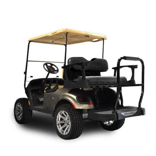 EZGO RXV MadJax® Genesis 300 Rear Seat with Standard Black Seat Cushions (Years 2008-2015)