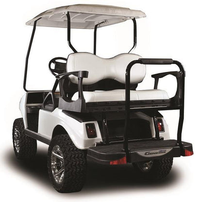 Club Car DS MadJax® Genesis 250 Rear Seat with Deluxe White Seat Cushions (Years 2000-Up)