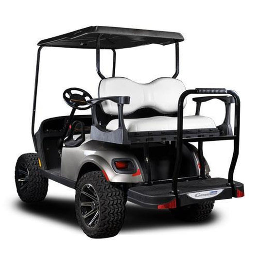 EZGO TXT MadJax® Genesis 250 Rear Seat with Deluxe White Seat Cushions (Years 1994.5-Up)
