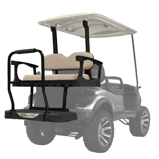 Yamaha Drive2 MadJax® Genesis 300 Rear Seat with Standard Grey Seat Cushions (Years 2017-Up)