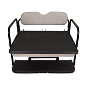 GTW MACH3 Rear Flip Seat for EZGO RXV - Stone Beige (Years 2008-Up)