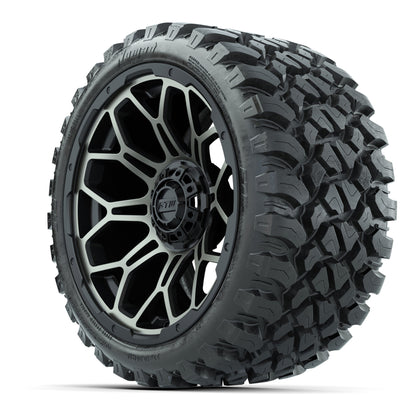 Set of (4) 15″ GTW Bravo Bronze Wheels with 23x10-R15 Nomad All-Terrain Tires