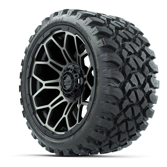 Set of (4) 15″ GTW Bravo Bronze Wheels with 23x10-R15 Nomad All-Terrain Tires