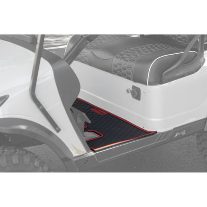 Xtreme Floor Mats for MadJax XSeries 2024-Up – Black/Rosso Red