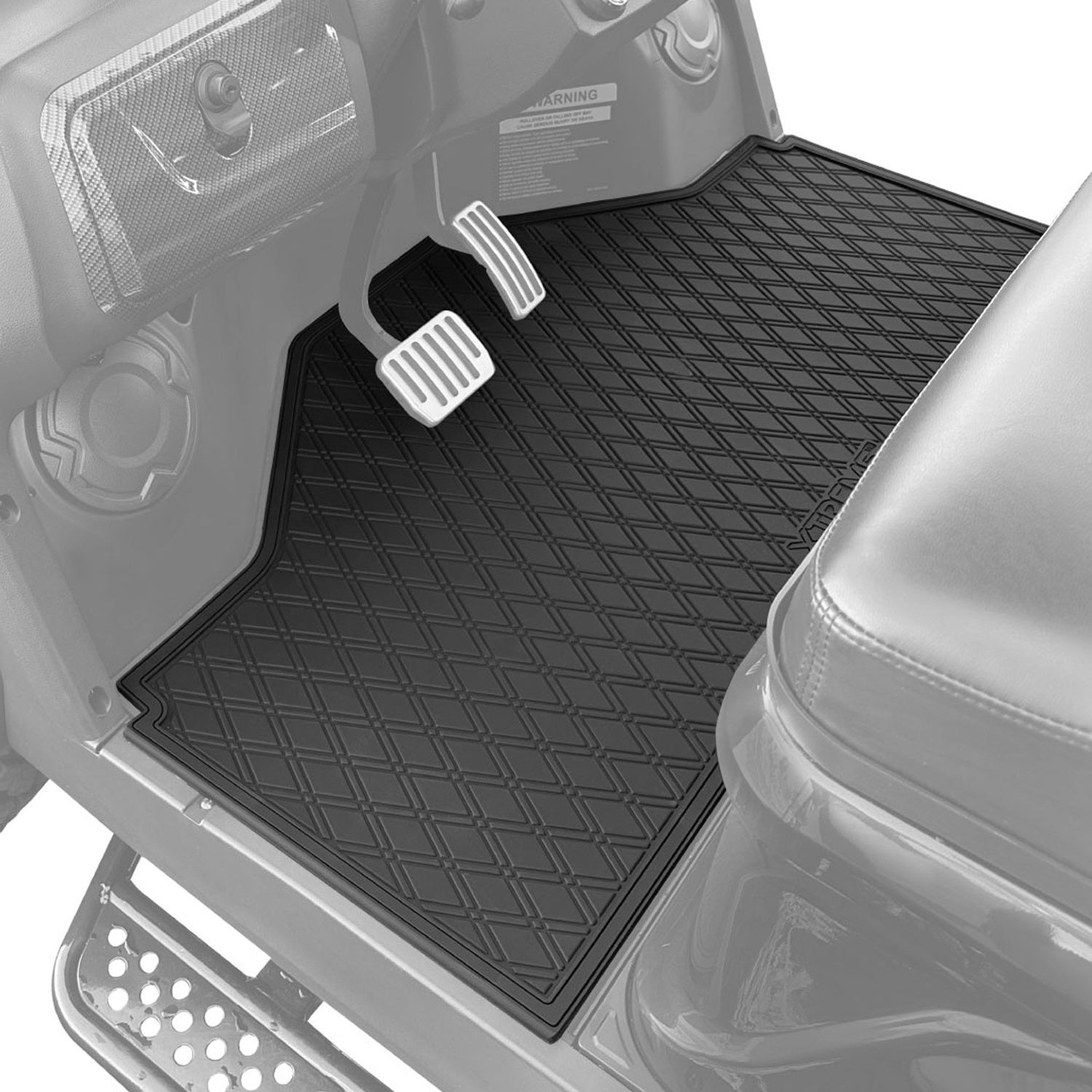 Xtreme Front & Two Middle Floor Mats for Evolution D5 Ranger & Maverick – All Black