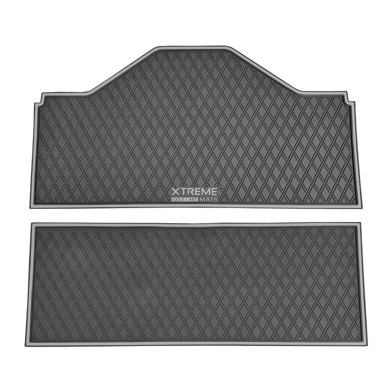 Xtreme Front & Middle Floor Mats for Evolution D5 Ranger & Maverick – Black/Grey