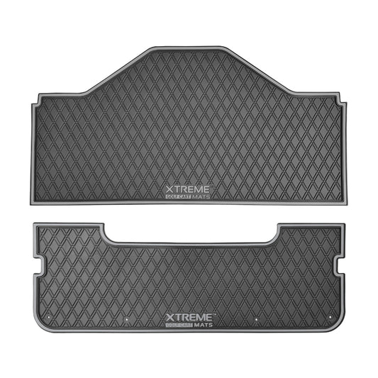 Xtreme Front & Rear Floor Mats for Evolution D5 Ranger & Maverick – Black/Grey