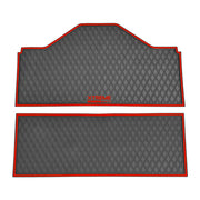 Xtreme Front & Middle Floor Mats for Evolution D5 Ranger & Maverick – Black/Red