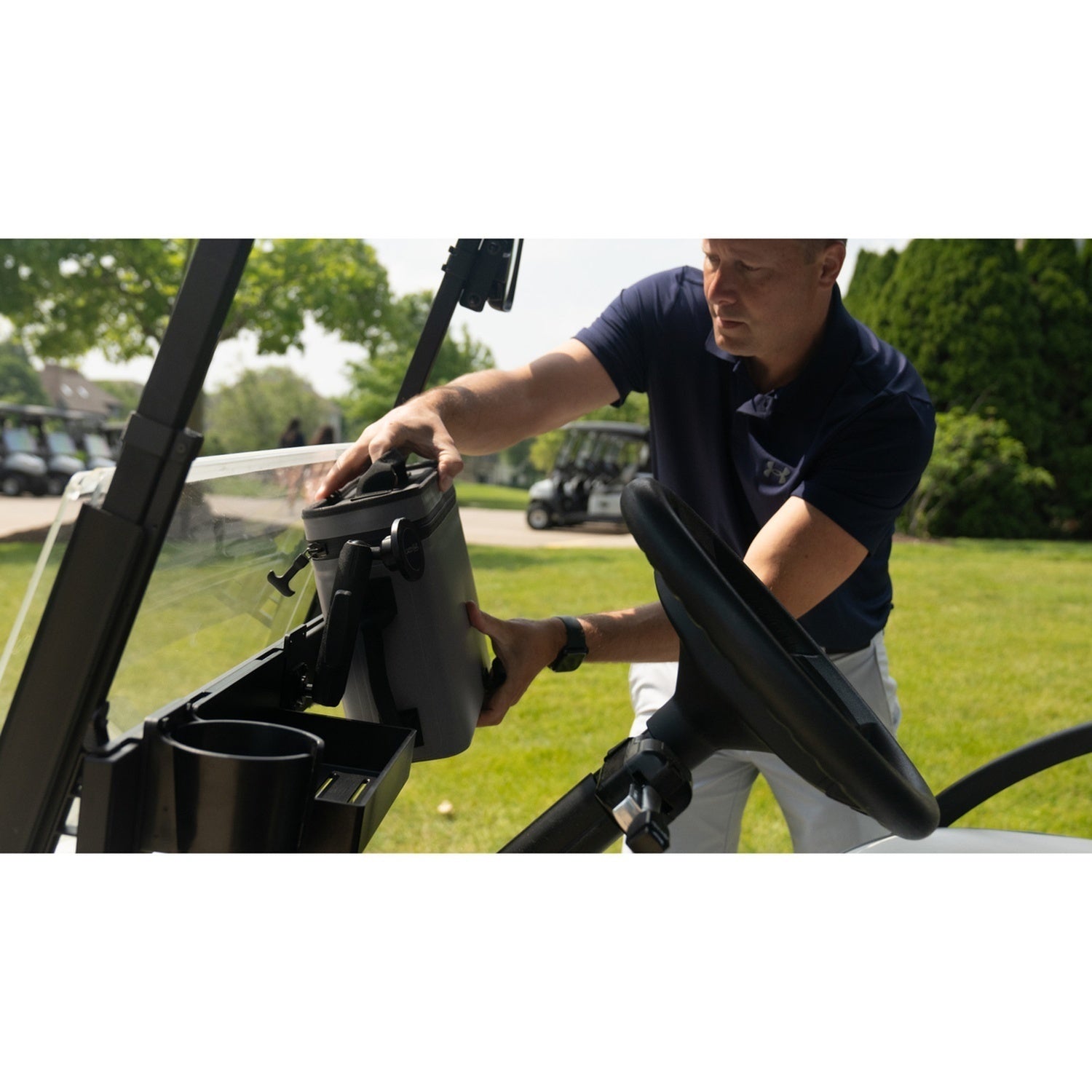 CADDYBAR™ with One Tray and One Cooler Bundle