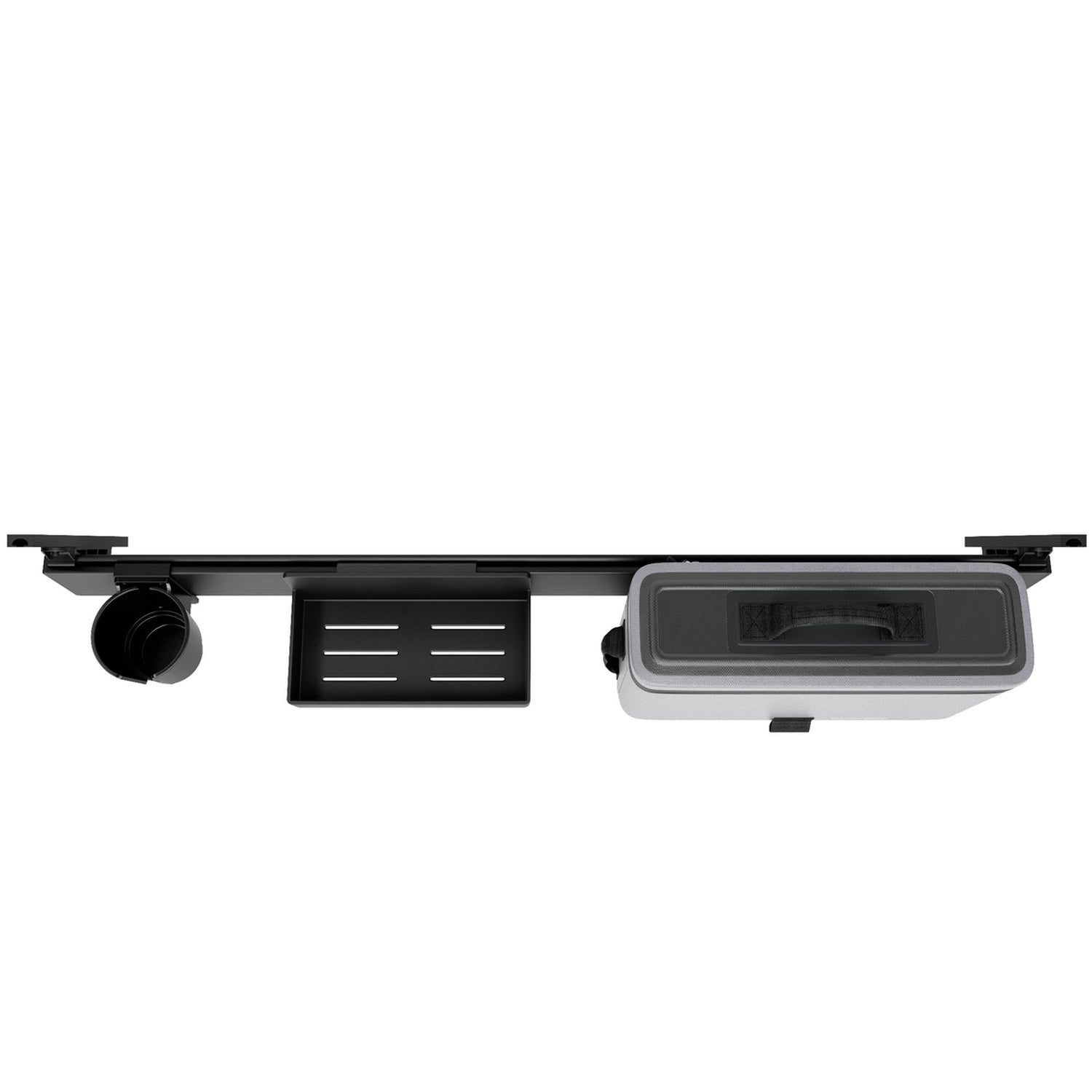 CADDYBAR™ with One Tray, One Cooler, and One Oversided Cup Holder Bundle