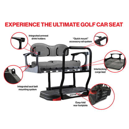 MadJax® Genesis 250/300 Caramel Commander Rear Seat Cushions