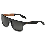 Sepulveda: Polished Black & Copper / Grey Lens