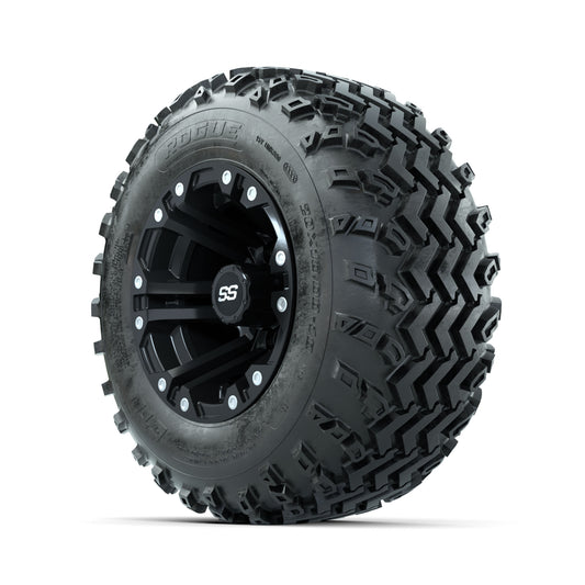 GTW Specter Matte Black 10 in Wheels with 20x10.00-10 Rogue All Terrain Tires – Full Set