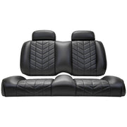MadJax Aviator Club Car Precedent/Tempo/Onward Black Front Seat Cushions (Years 2012-Up)