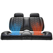 MadJax Aviator Club Car Precedent/Tempo/Onward Black Front Seat Cushions with Thermaflex (Years 2012-Up)