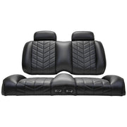 MadJax Aviator Yamaha Drive/Drive2 & ICON Black Front Seat Cushions with Thermaflex