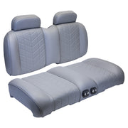 MadJax Aviator Yamaha Drive/Drive2 & ICON Graphite Front Seat Cushions with Thermaflex