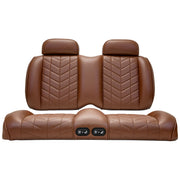 MadJax Aviator Yamaha Drive/Drive2 & ICON Coffee Front Seat Cushions with Thermaflex