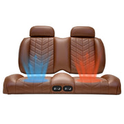 MadJax Aviator Yamaha Drive/Drive2 & ICON Coffee Front Seat Cushions with Thermaflex