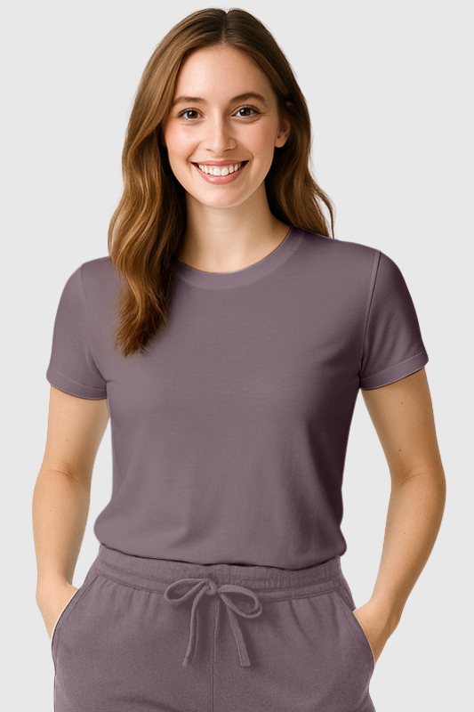 Everyday Bamboo T-Shirt Women - Lilac