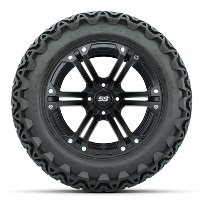 Set of (4) 14 in GTW Specter Wheels with 23x10-14 GTW Predat - front view