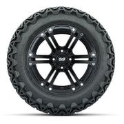 Set of (4) 14 in GTW Specter Wheels with 23x10-14 GTW Predat - front view