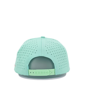 Mint Green Rope Hat - Chippopotamus Pink