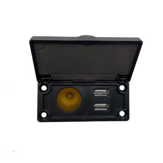 MadJax® 12V Charging Center with 12V Outlet and USB