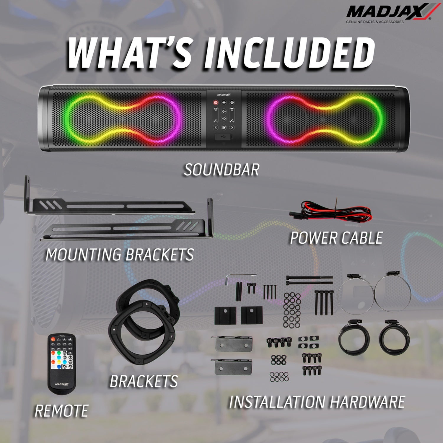 MadJax® 26 Inch Decibel Soundbar
