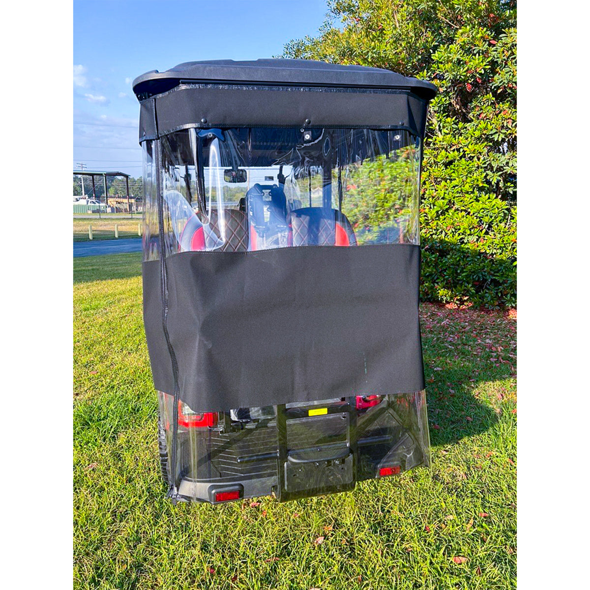 RedDot 6-Passenger Black Track Style Enclosure with Black Valance for ICON i60LX (Years 2026-Up)