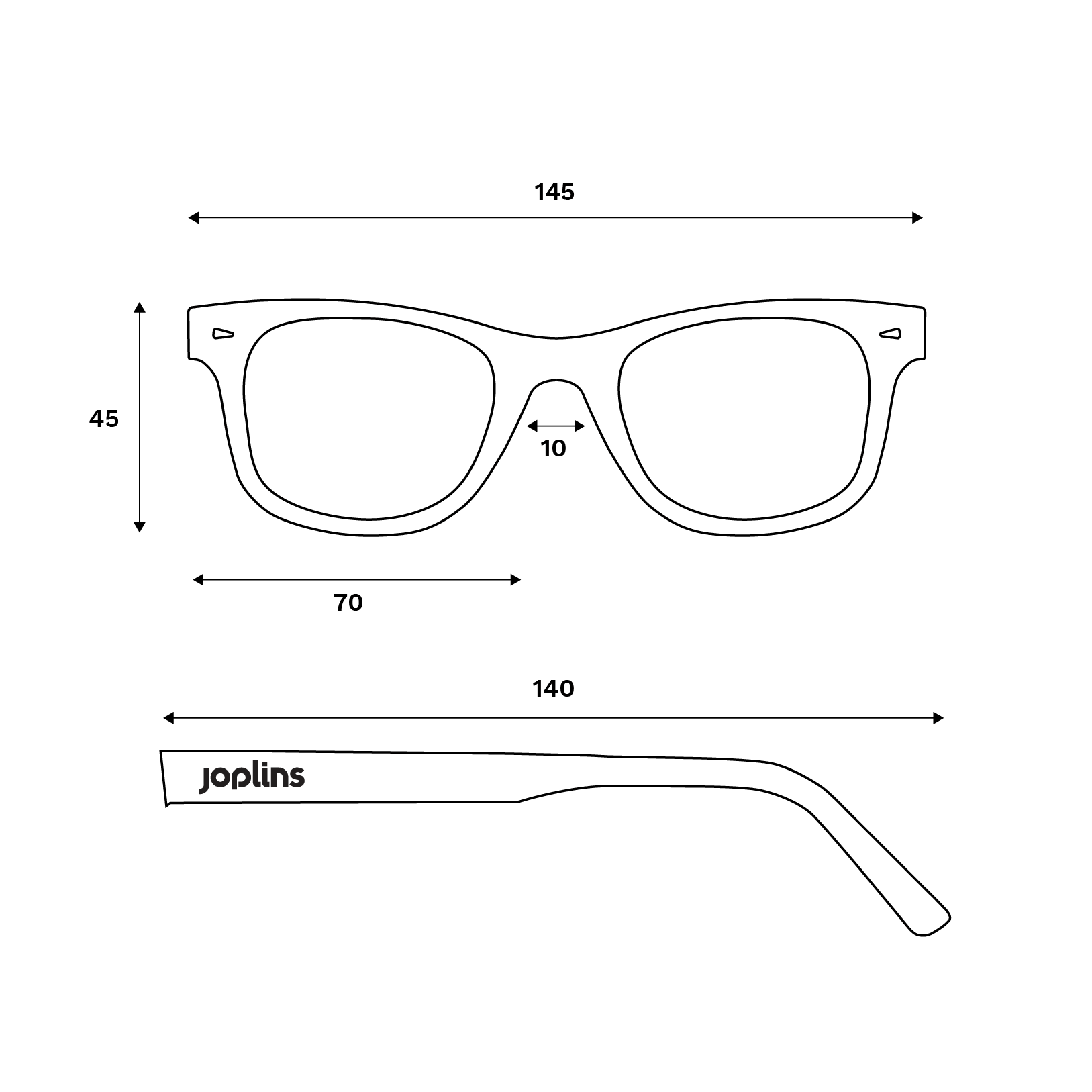 Moon - Unisex Wooden Sunglasses