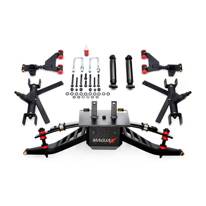 4" MadJax King XD Lift Kit for Yamaha G29/Drive & Drive2 with Solid/Fixed Rear Axle