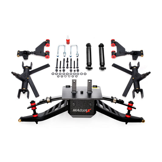 4" MadJax King XD Lift Kit for Yamaha G29/Drive & Drive2 with Solid/Fixed Rear Axle