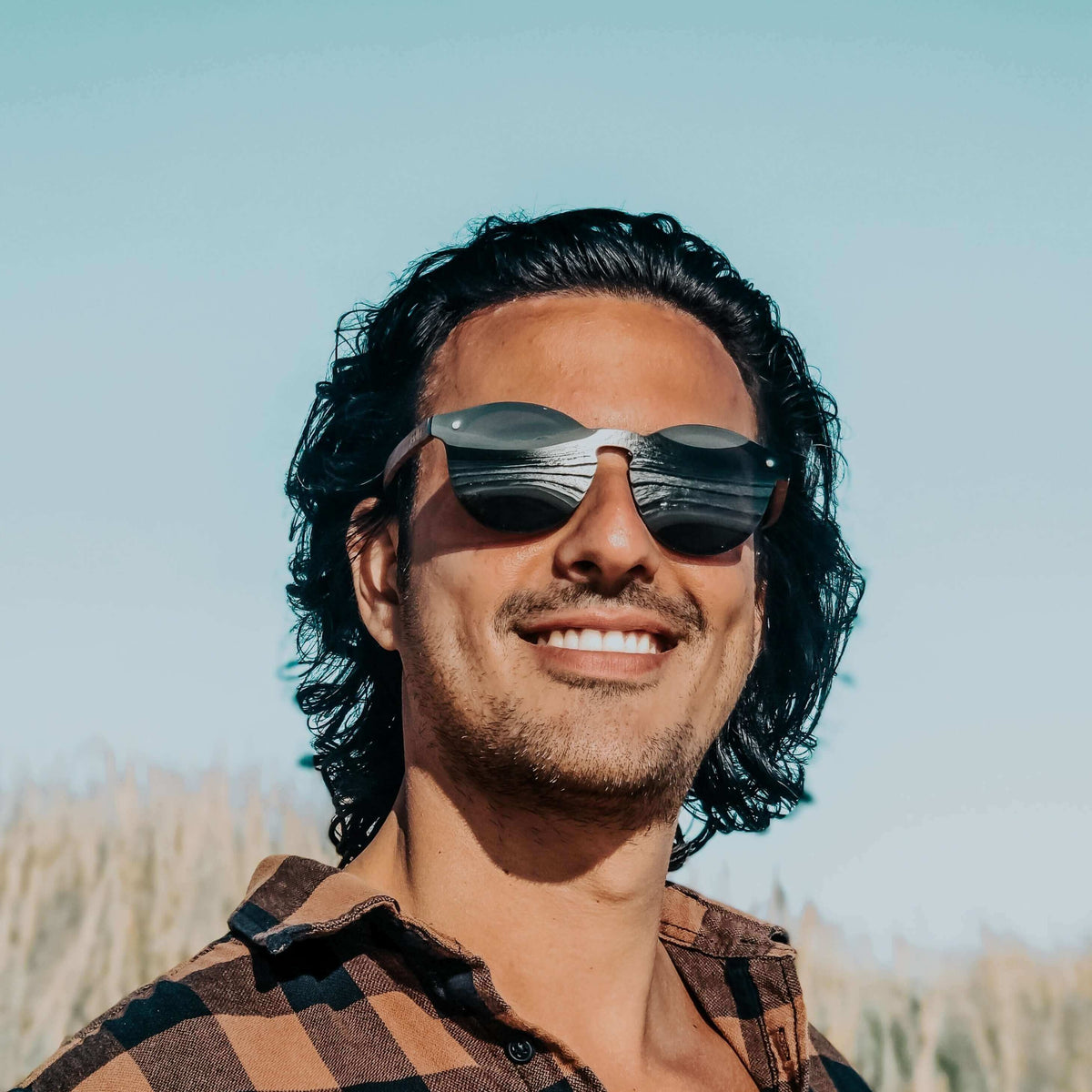 Alona - Wood and Bio Acetate Sunglasses