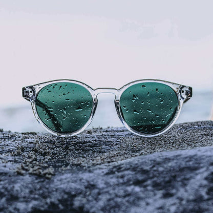 Ganges - Unisex Wood and Bio Acetate Sunglasses