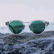 Ganges - Unisex Wood and Bio Acetate Sunglasses