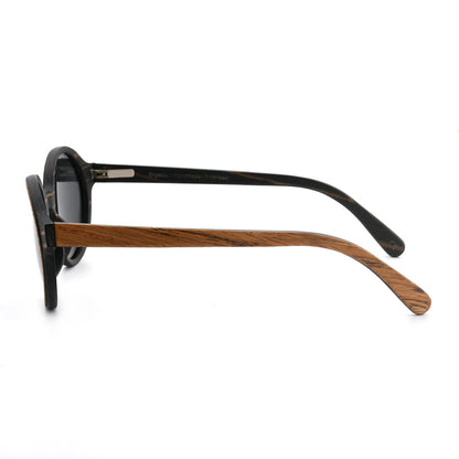 Pepe – Iconic Round Wood Sunglasses
