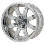 Tempest 14 inch GTW golf cart wheel - Chrome