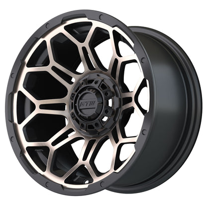 Bravo 14 inch GTW golf cart wheel - Matte Bronze