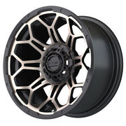 Bravo 14 inch GTW golf cart wheel - Matte Bronze
