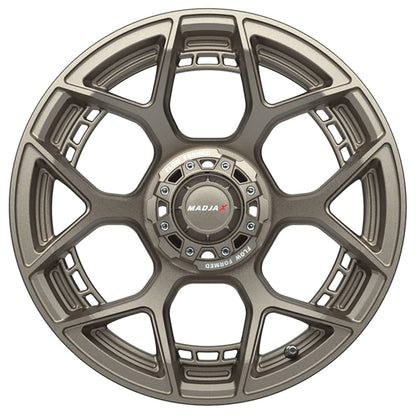 Evolution 15 inch MadJax Flow Form golf cart wheel - Matte Bronze