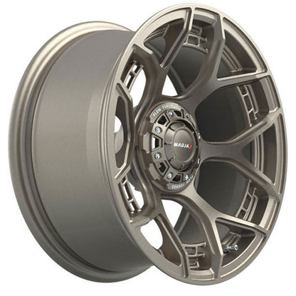 Evolution 15 inch MadJax Flow Form golf cart wheel - Matte Bronze