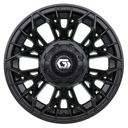 Stellar 12 inch GTW golf cart wheel - Matte Black