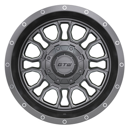 Volt 12 inch GTW golf cart wheel - Gunmetal