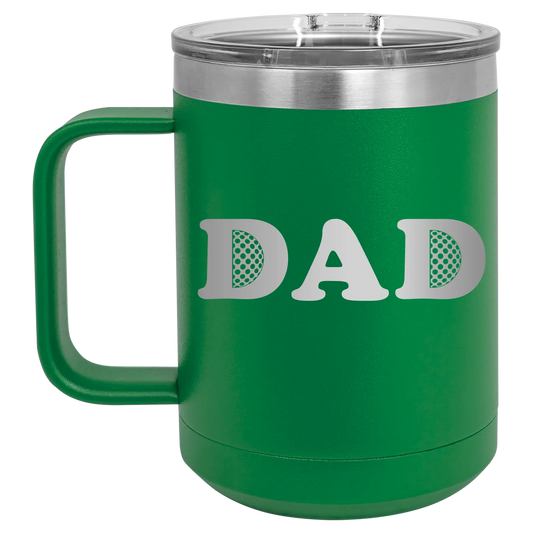 Golf Dad 15 oz Mug | Green