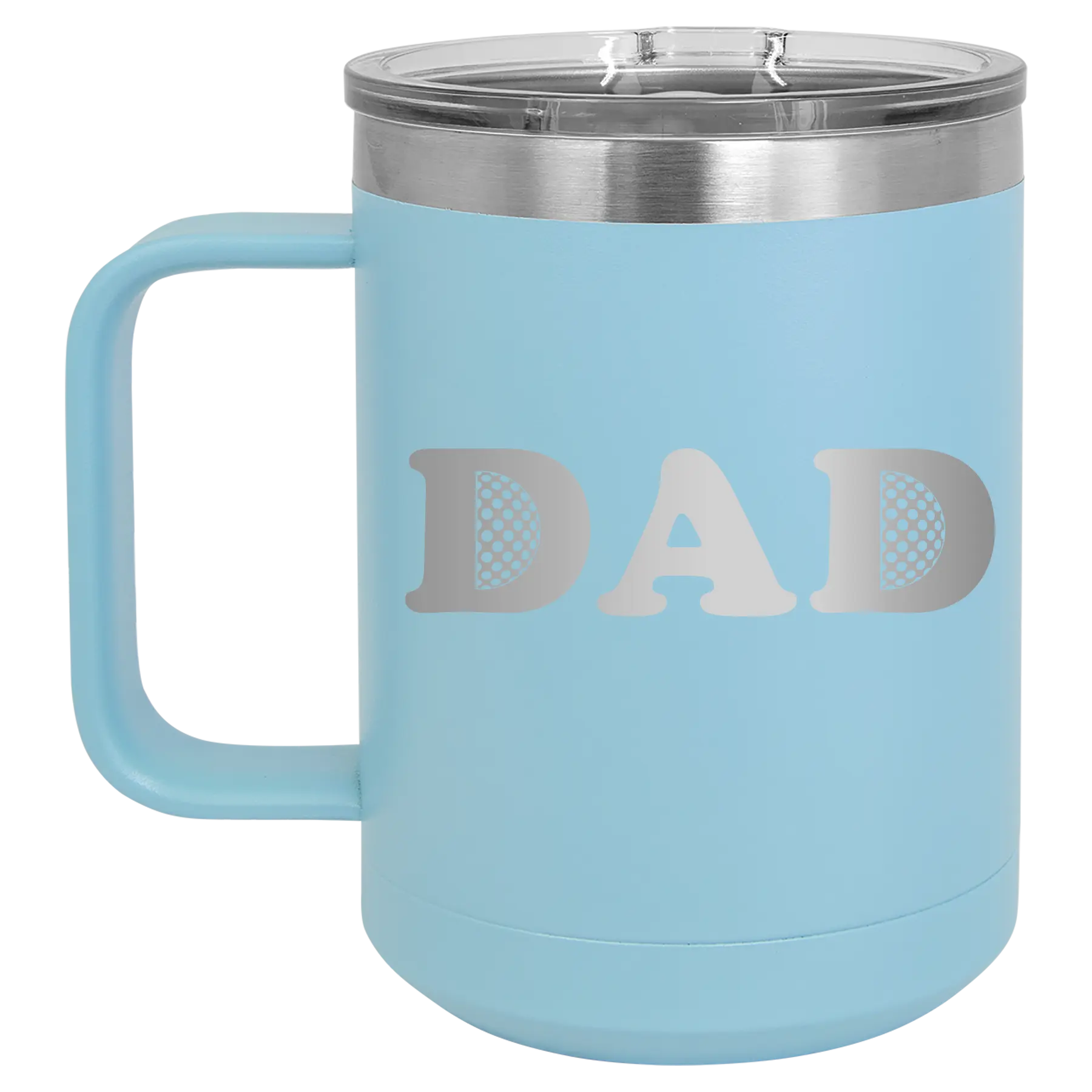 Golf Dad 15 oz Mug | Light Blue