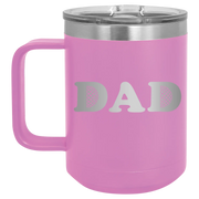 Golf Dad 15 oz Mug | Light Purple